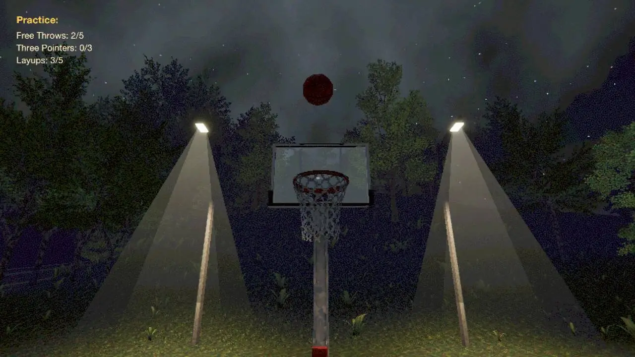Скриншот игры Midnight Hoops