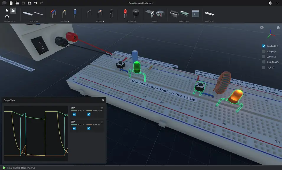 Скриншот игры CRUMB Circuit Simulator