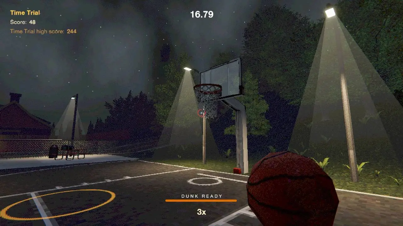 Скриншот игры Midnight Hoops