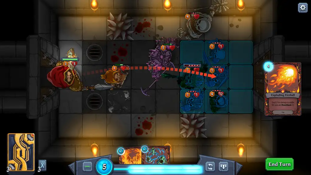Скриншот игры Abalon: Roguelike Tactics CCG