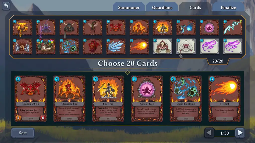 Скриншот игры Abalon: Roguelike Tactics CCG
