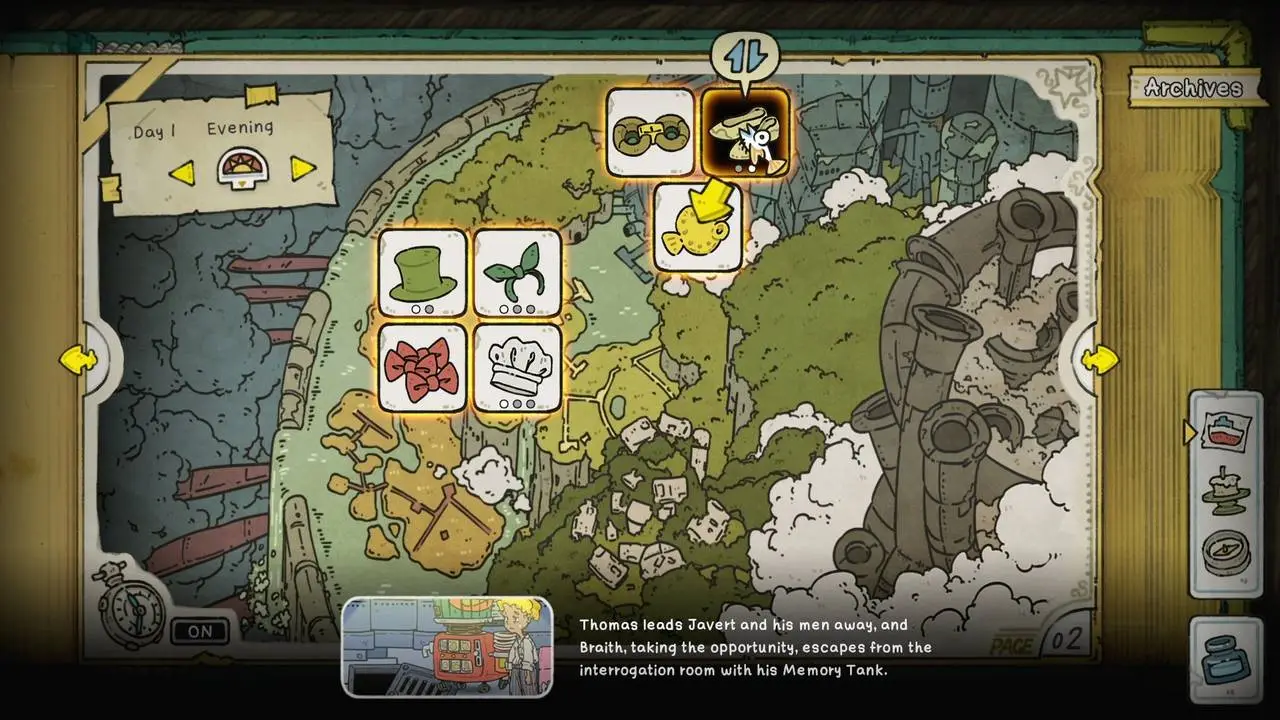 Скриншот игры A Guidebook of Babel
