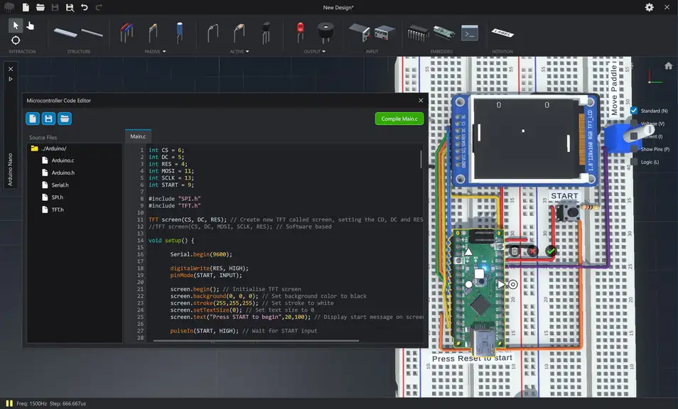 Скриншот игры CRUMB Circuit Simulator