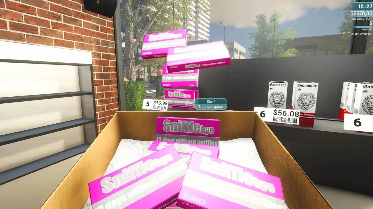 Скриншот игры Pharmacy Store Simulator