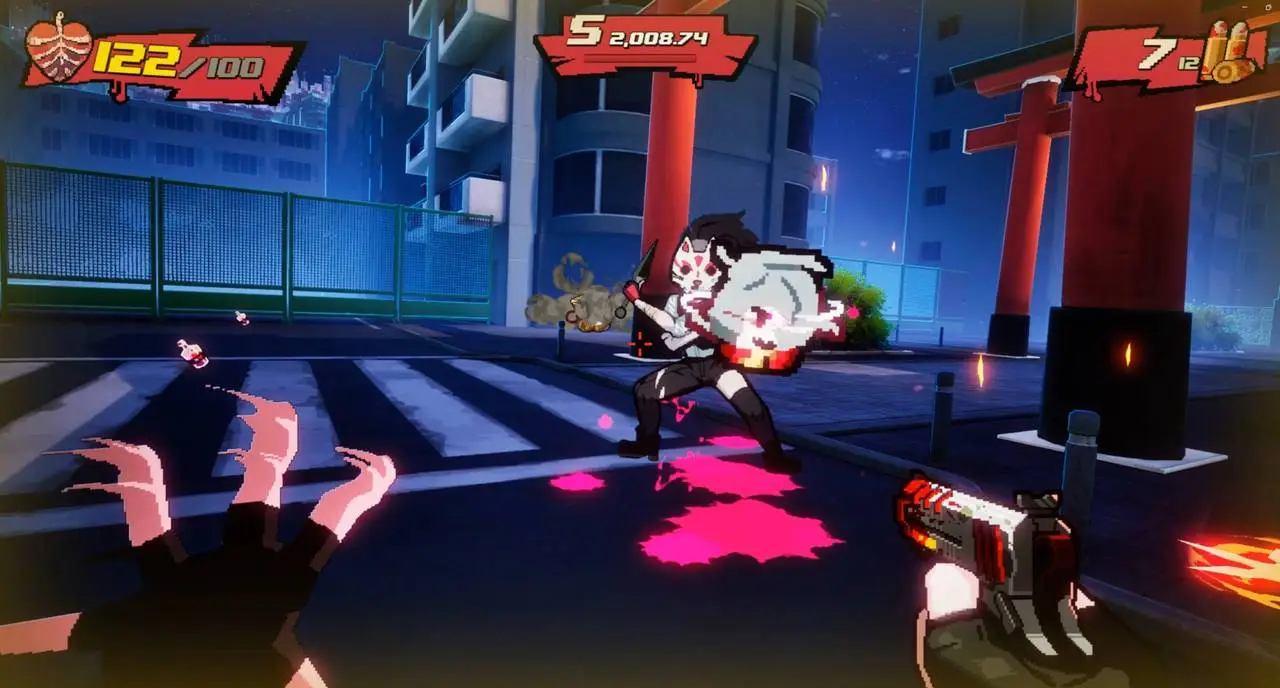 Скриншот игры Blood High!