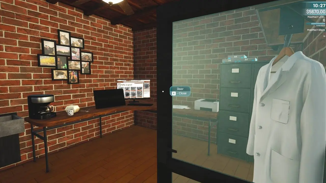 Скриншот игры Pharmacy Store Simulator