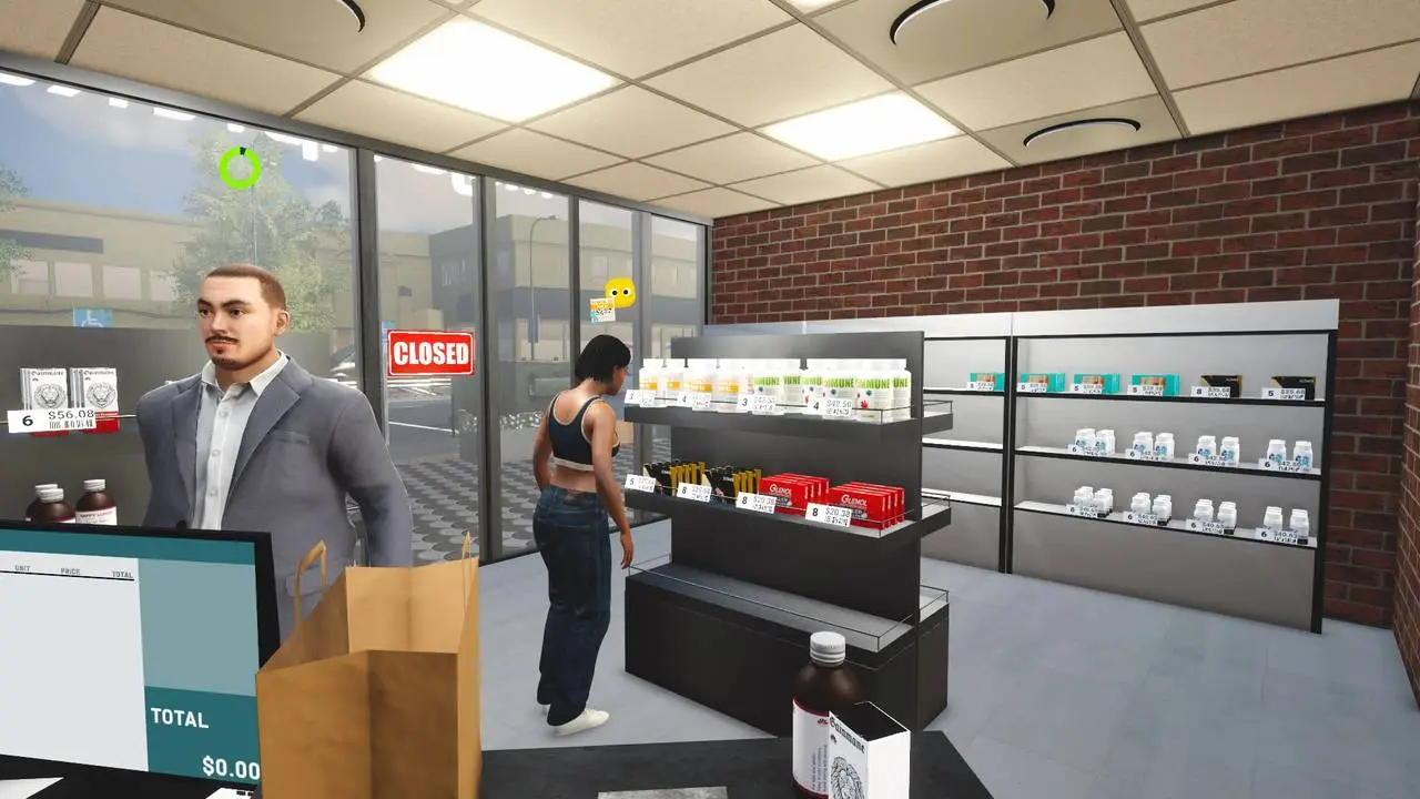 Скриншот игры Pharmacy Store Simulator