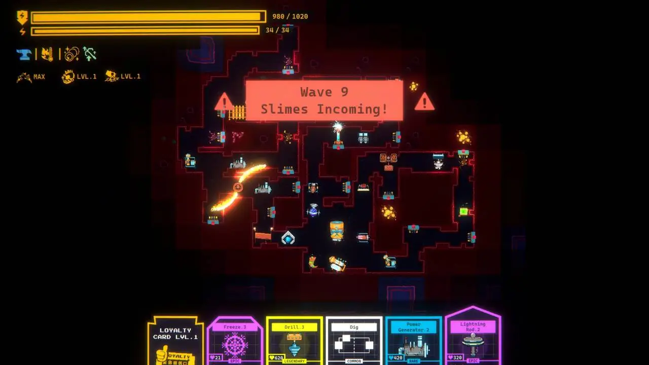 Скриншот игры Into the Slimy Mines