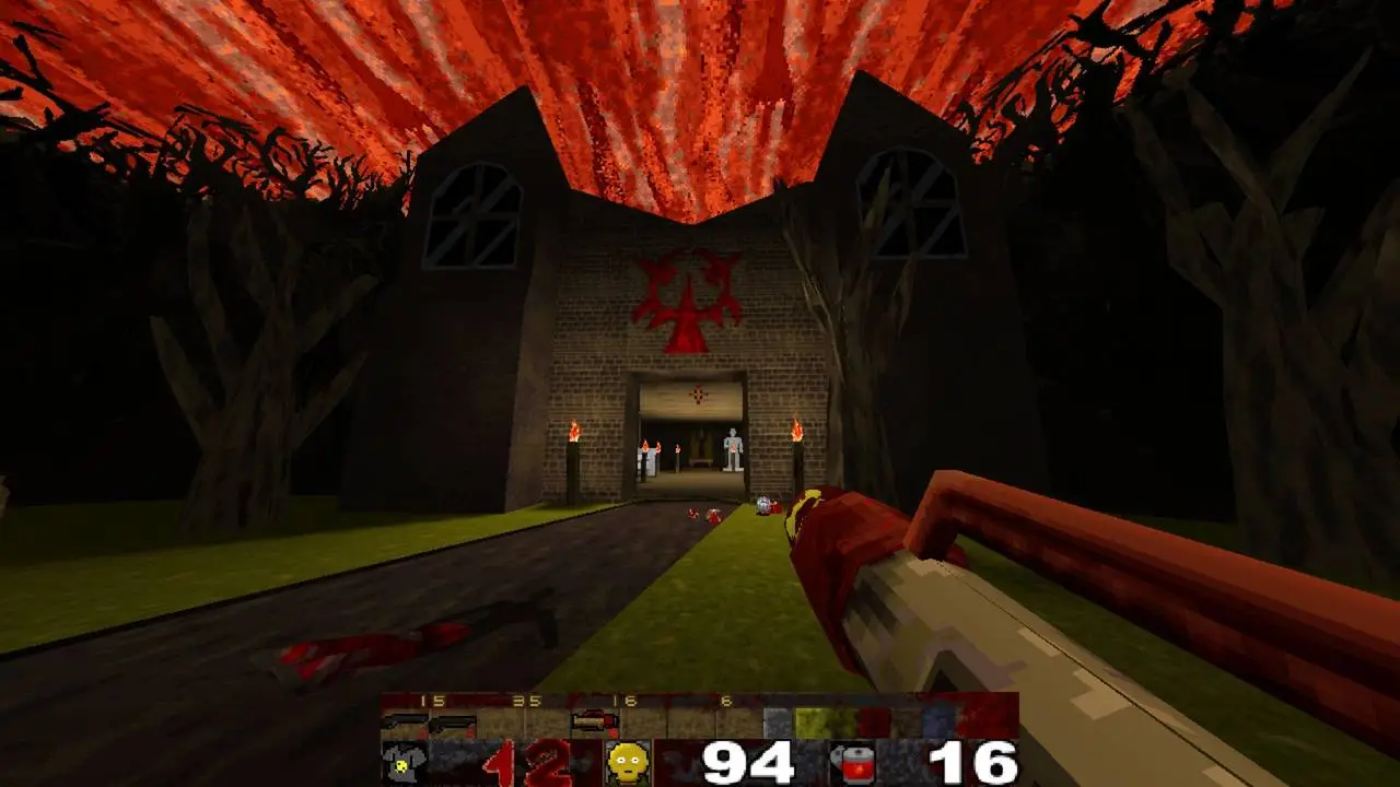 Скриншот игры FLESHCANCER