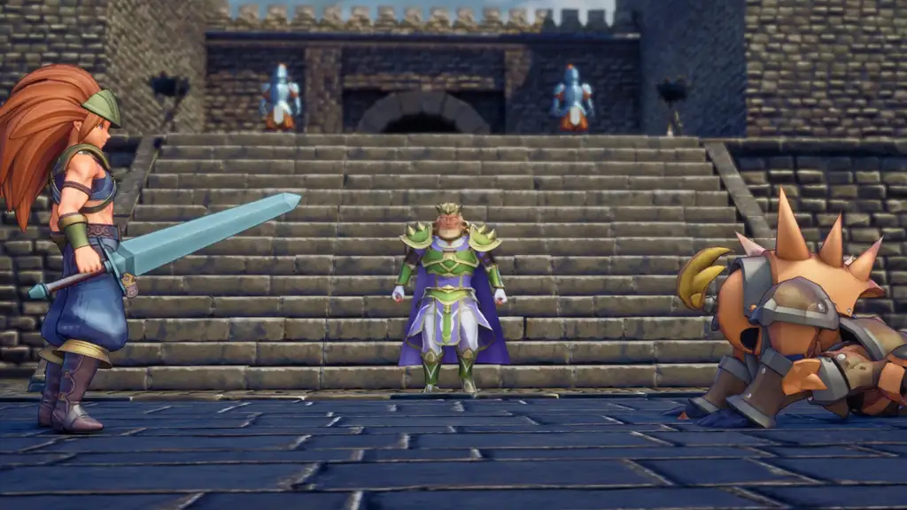 Скриншот игры Trials of Mana