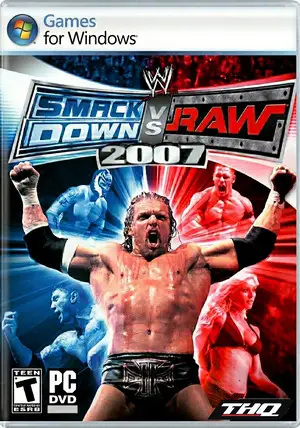 Постер игры WWE Smackdown Vs. Raw 2007