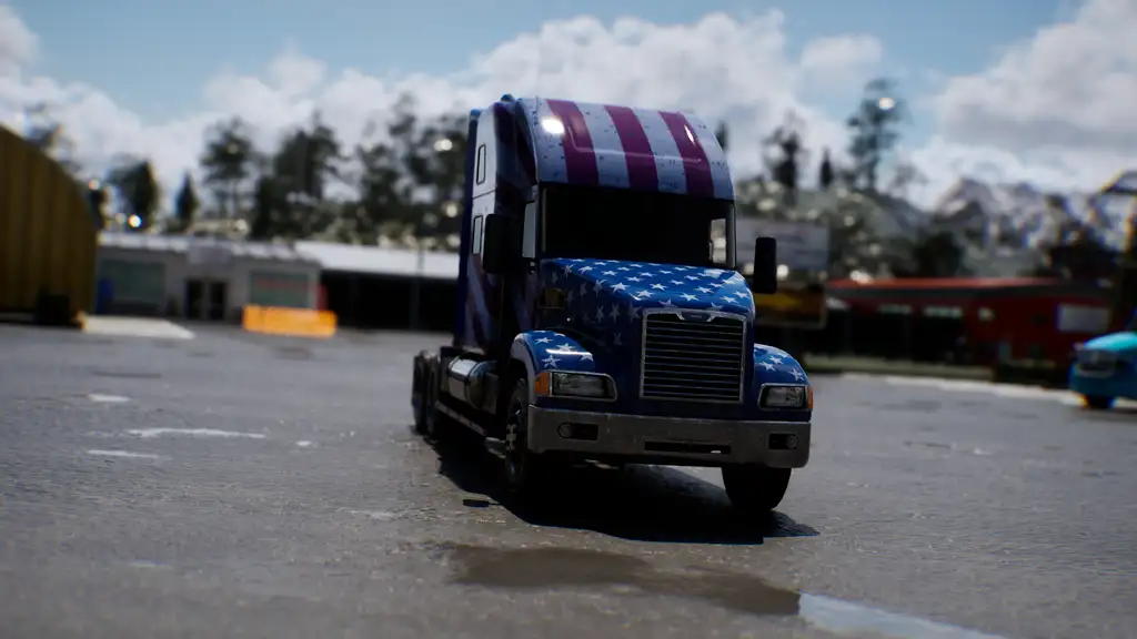 Скриншот игры Truck Driver: The American Dream