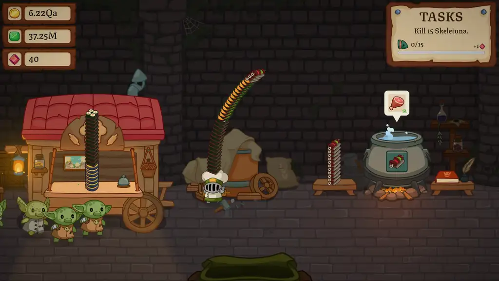Скриншот игры Chef Knight