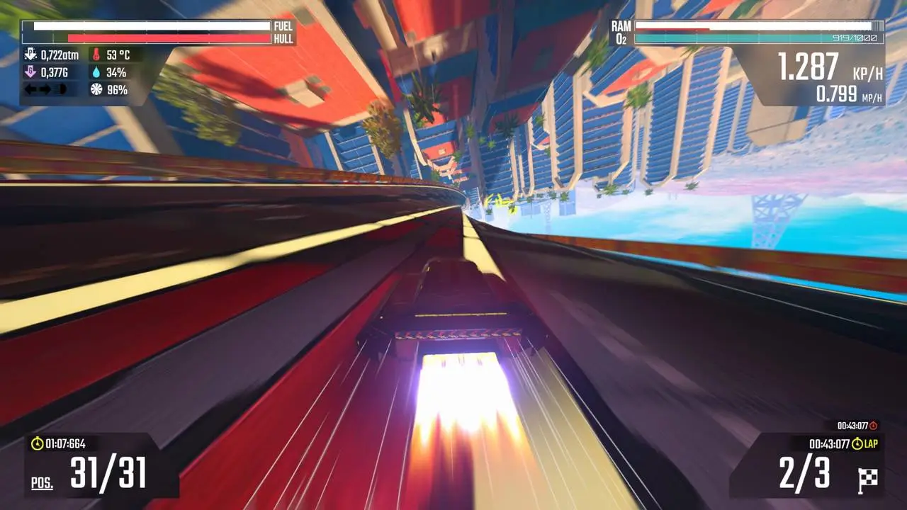 Скриншот игры XF Extreme Formula