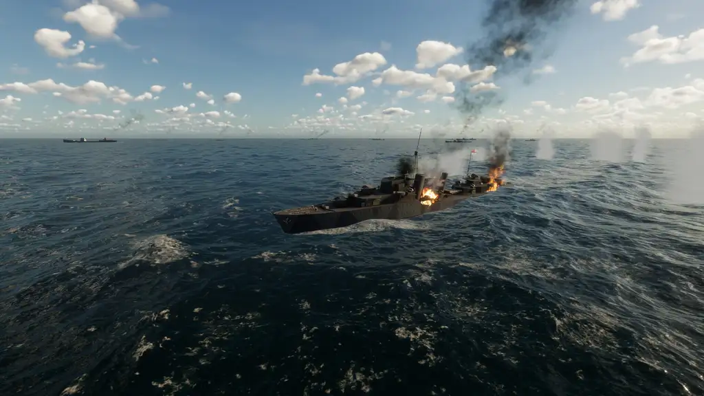 Скриншот игры Battleship Command