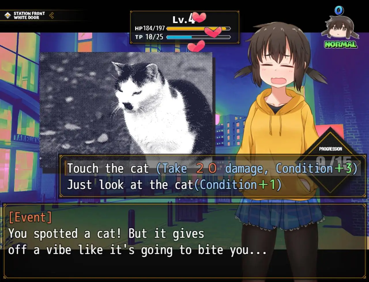 Скриншот игры Kunugi's Life is a Mess!