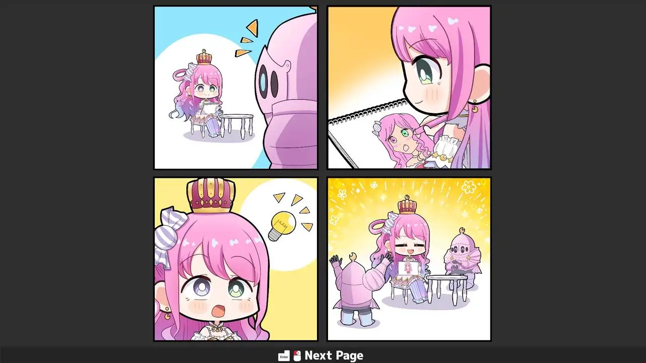 Скриншот игры Nna-tan's Pixel Princess