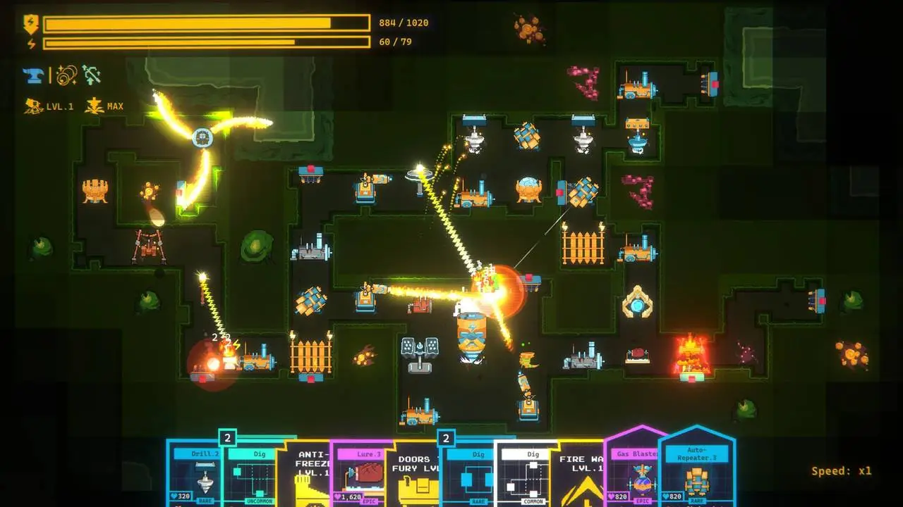 Скриншот игры Into the Slimy Mines