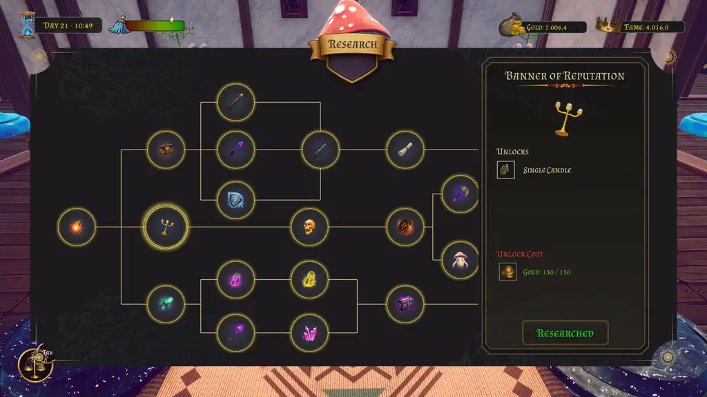 Скриншот игры Arcane Merchant