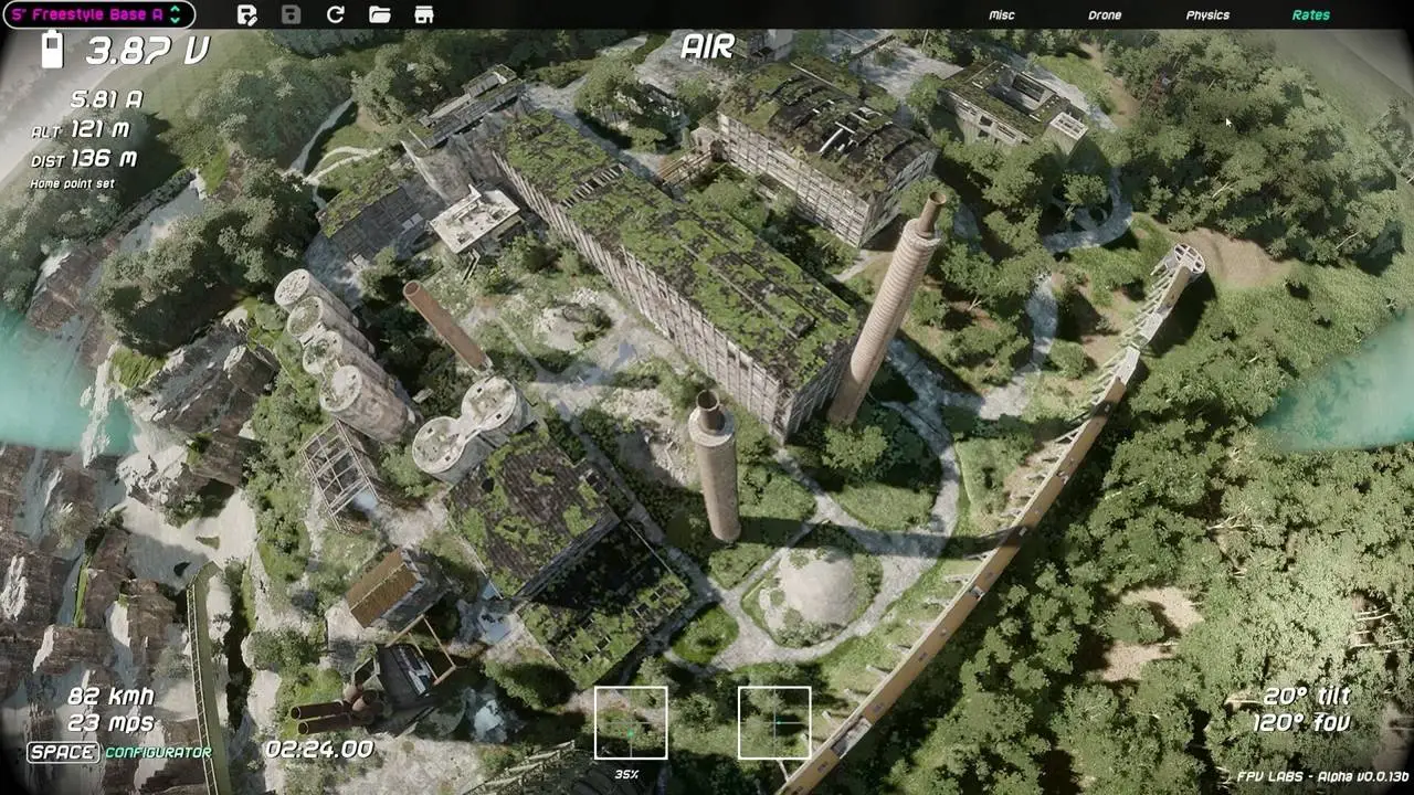 Скриншот игры FPV Labs - Drone Simulator