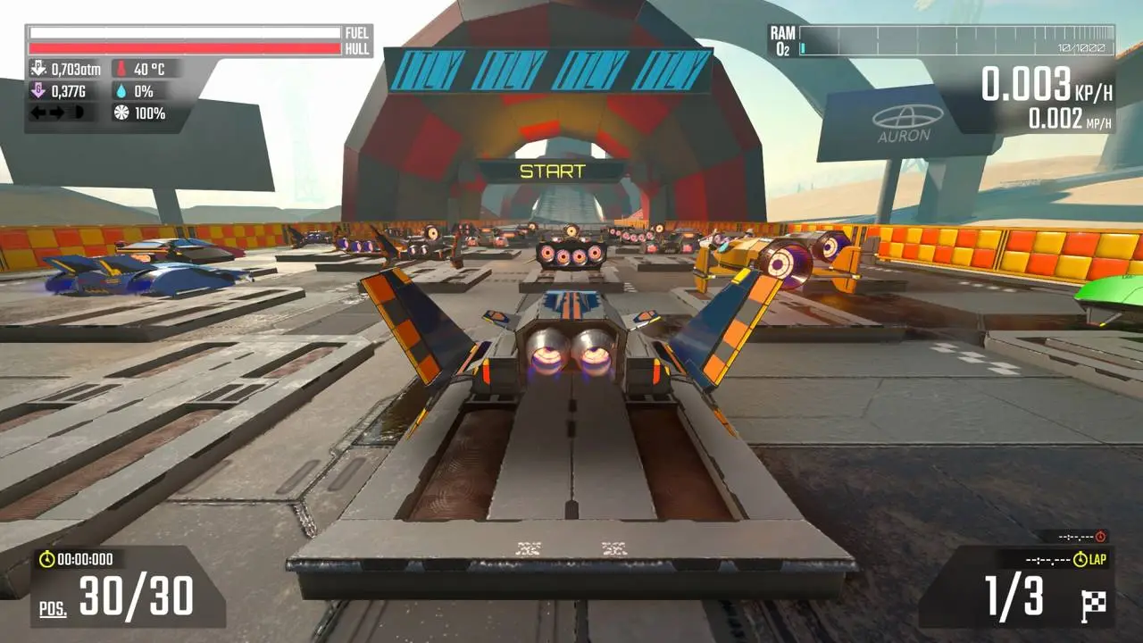 Скриншот игры XF Extreme Formula