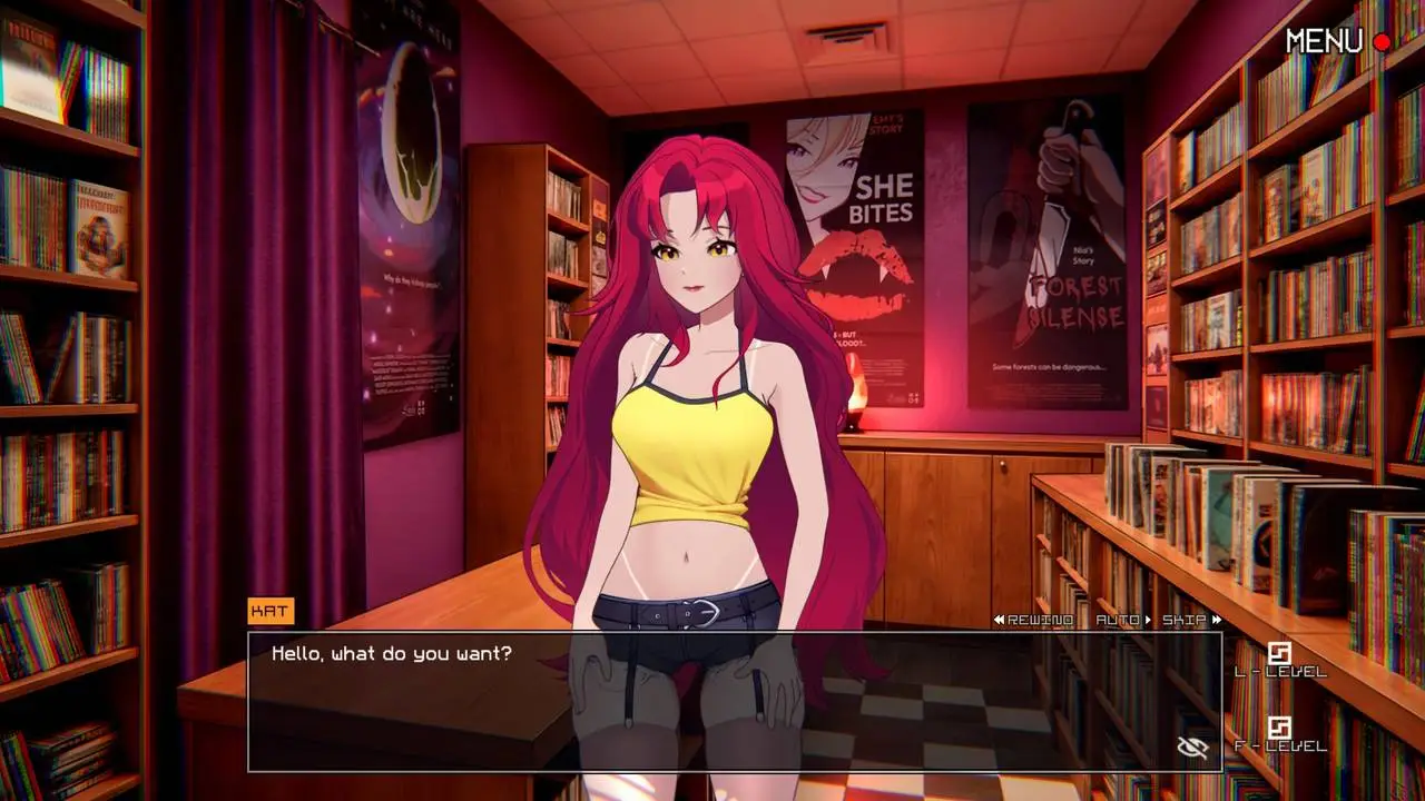 Скриншот игры EmyLiveShow: Horny Horrors