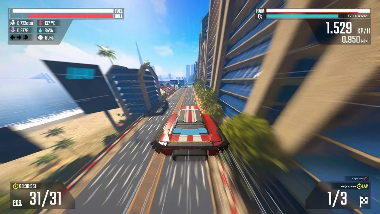 Скриншот игры XF Extreme Formula