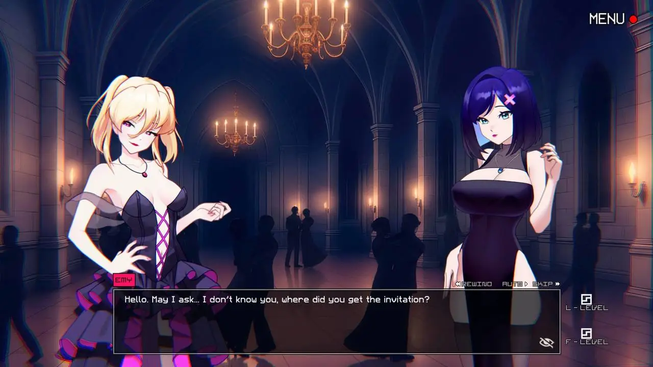 Скриншот игры EmyLiveShow: Horny Horrors