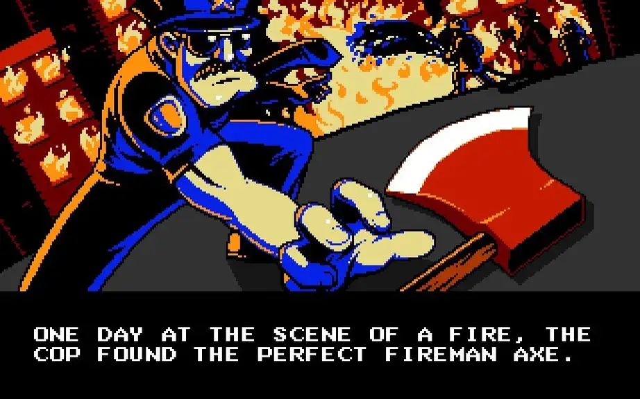 Скриншот игры Axe Cop