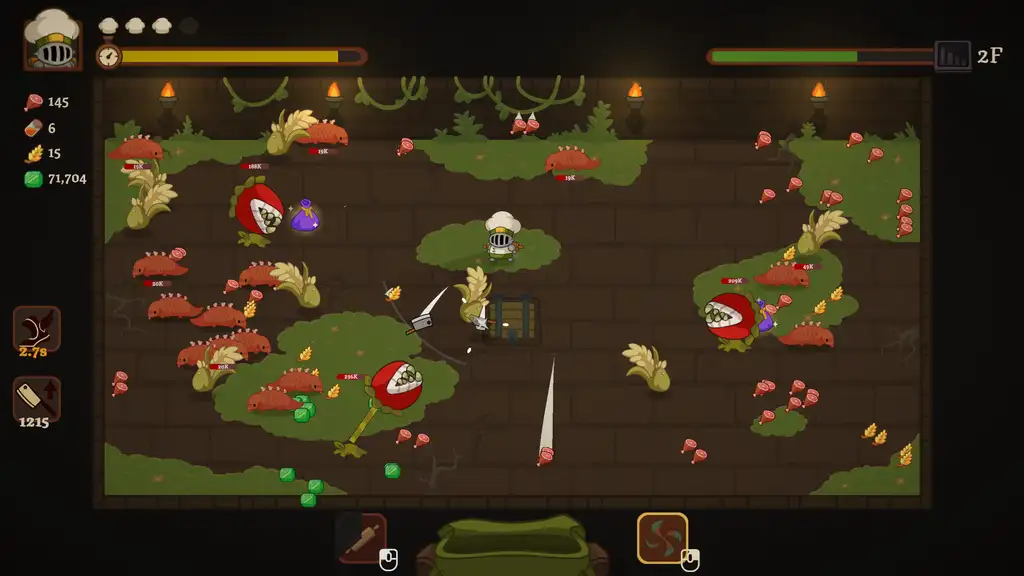 Скриншот игры Chef Knight