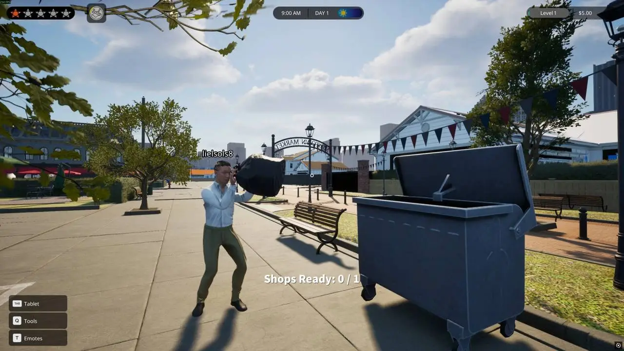 Скриншот игры Cafe Crew Simulator