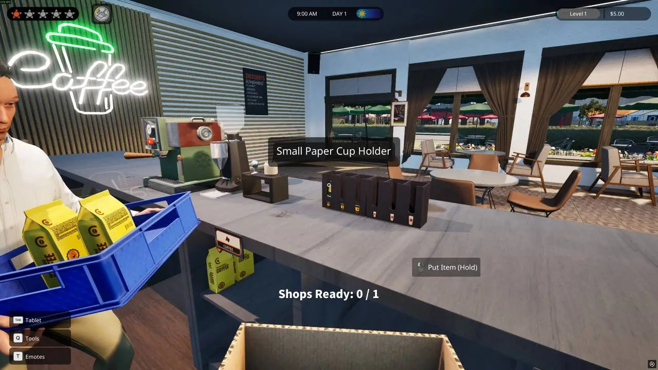 Скриншот игры Cafe Crew Simulator