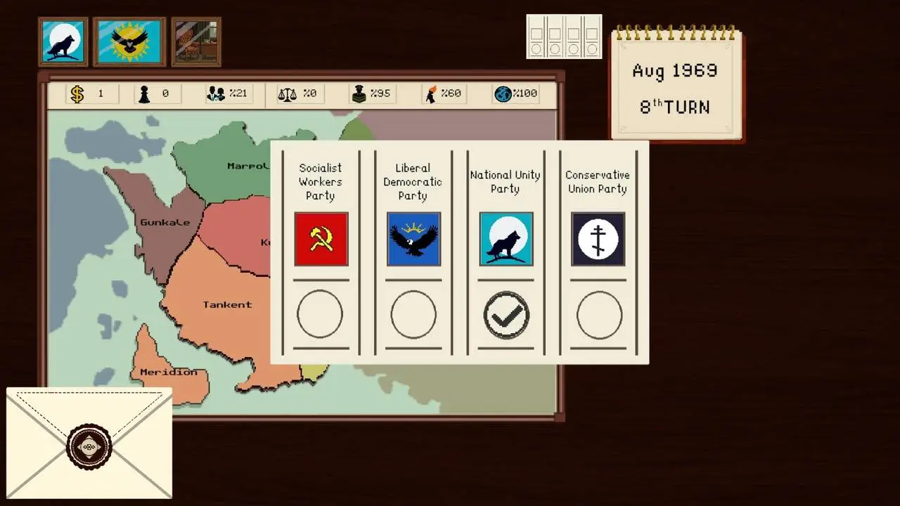 Скриншот игры Statecraft: Corrupted Democracy