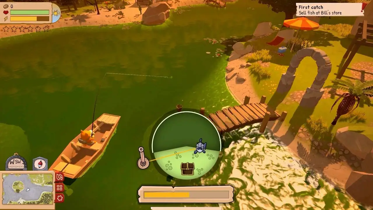 Скриншот игры Fish & Hike