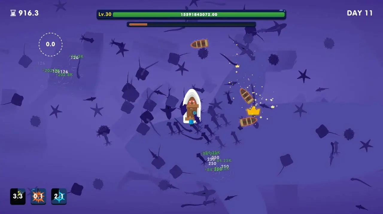 Скриншот игры Deep Sea Fish: Hidden World