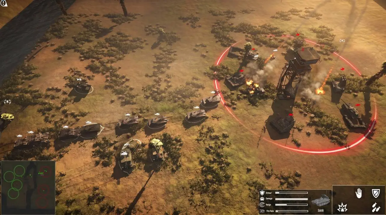 Скриншот игры Final Strategy
