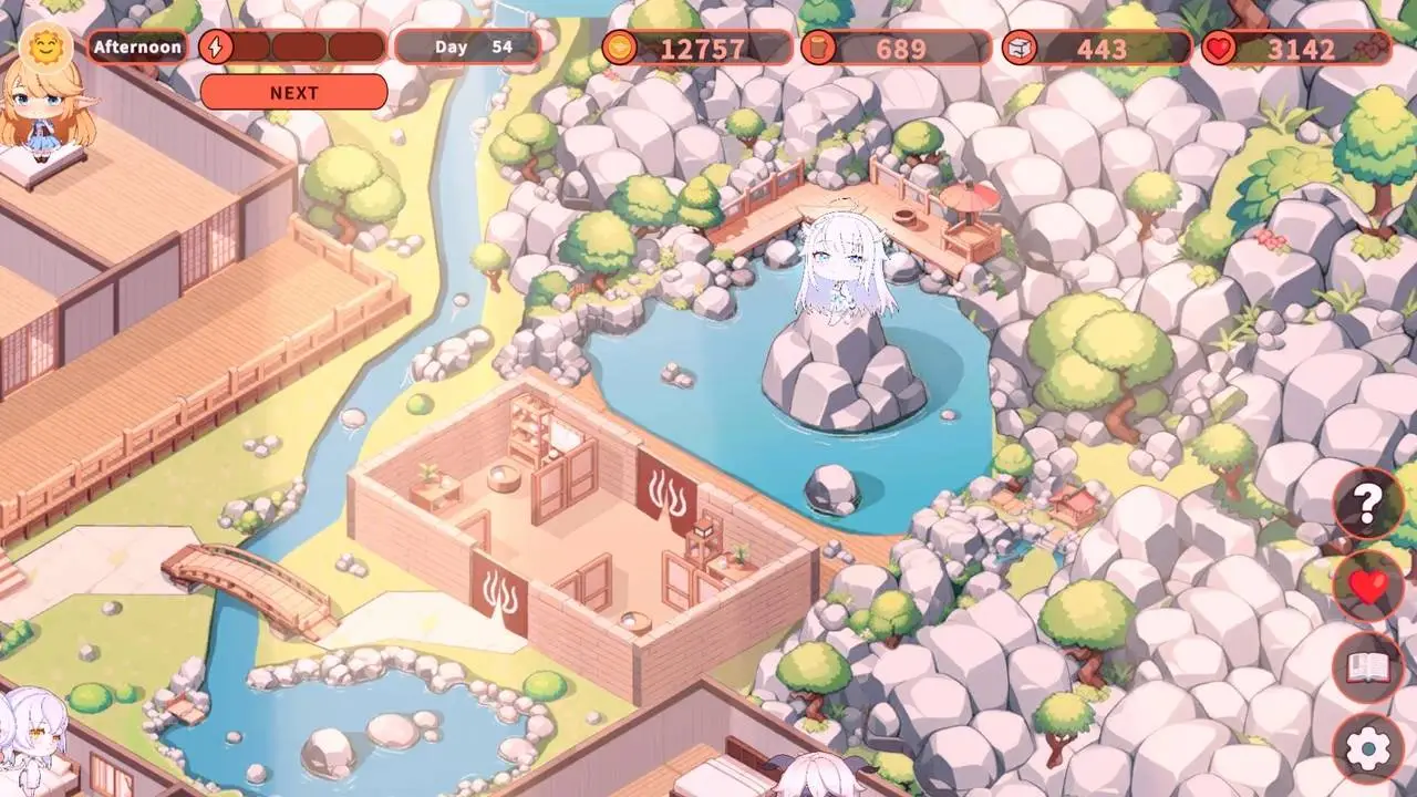Скриншот игры My Isekai Hotel