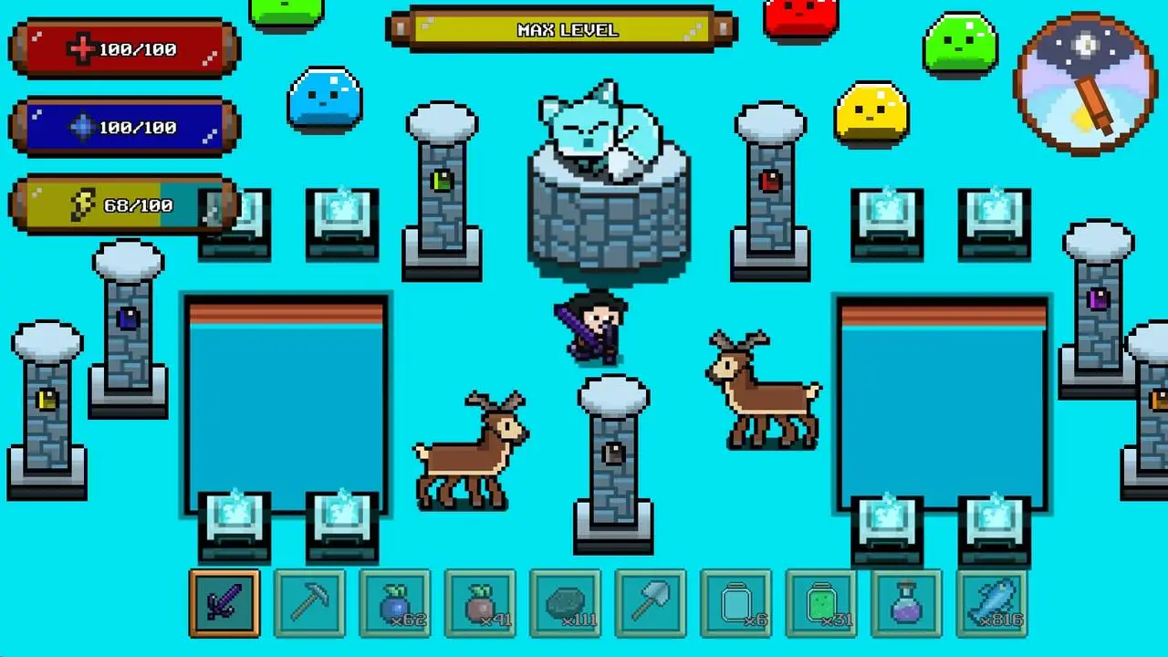 Скриншот игры Forsaken Valley