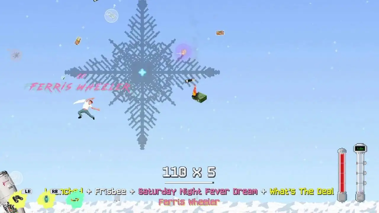 Скриншот игры Freefall '95