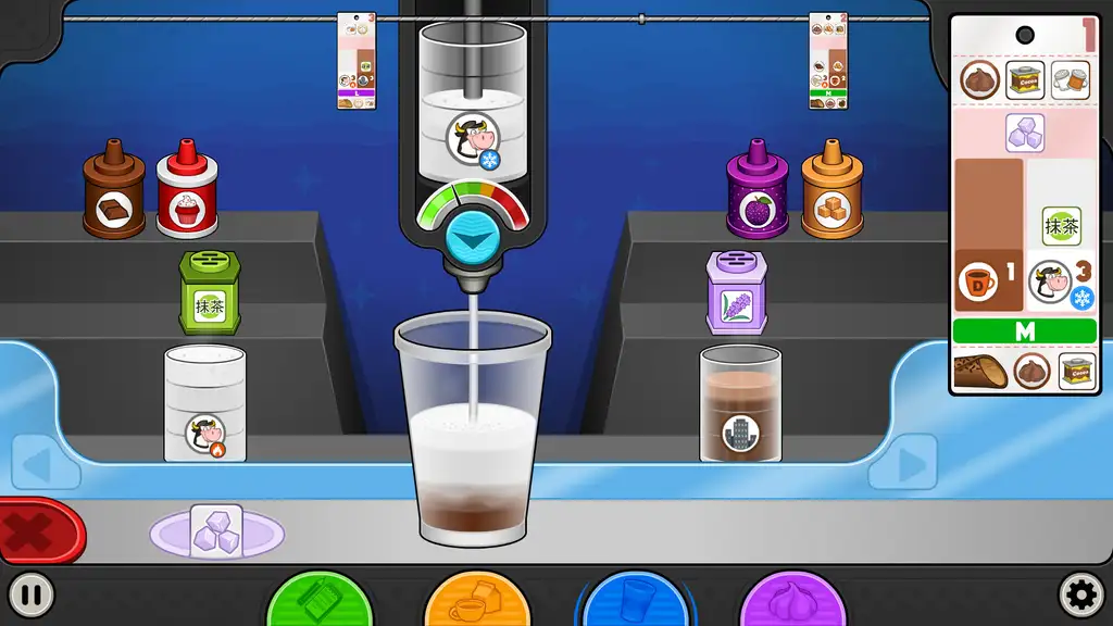 Скриншот игры Papa's Mocharia Deluxe