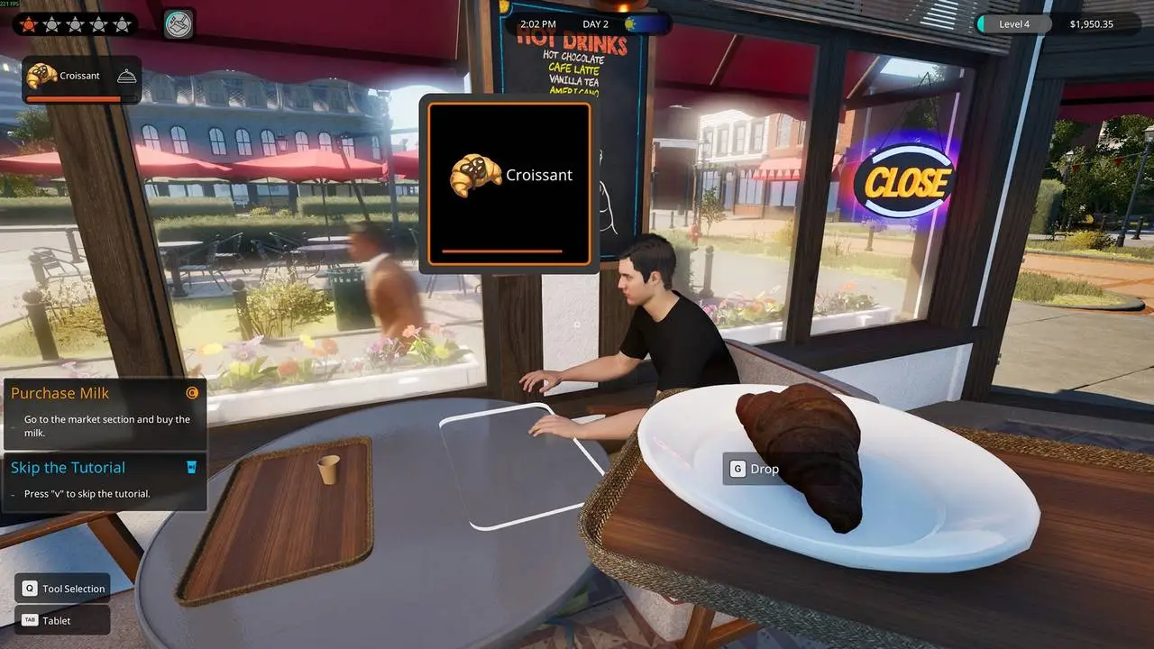 Скриншот игры Cafe Crew Simulator