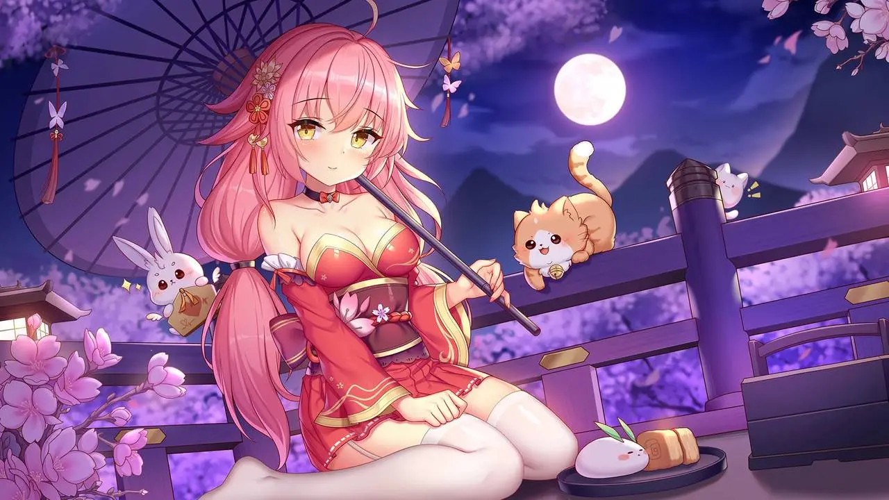 Скриншот игры Sakura Hime 6