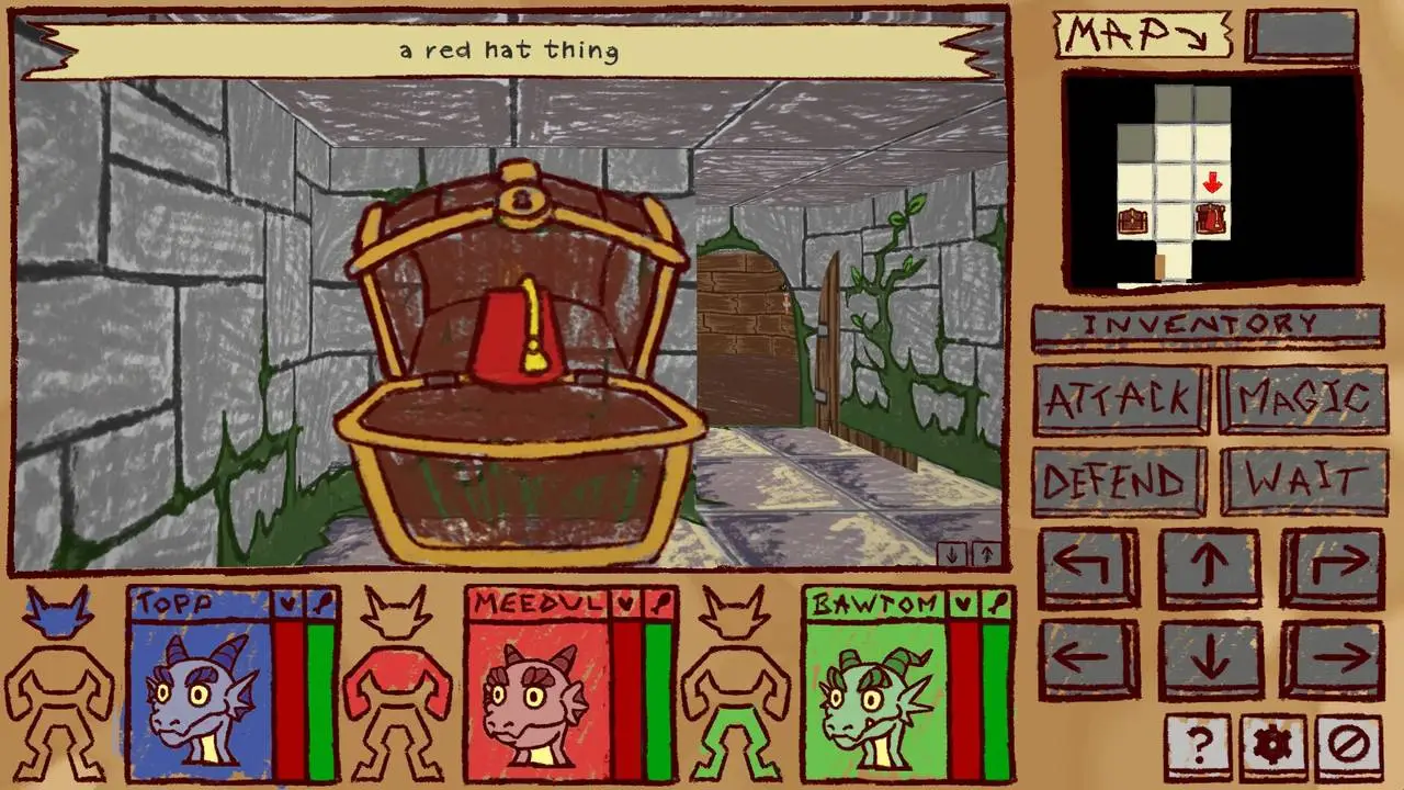 Скриншот игры A Kobold Story: Trenchcoat Adventurer