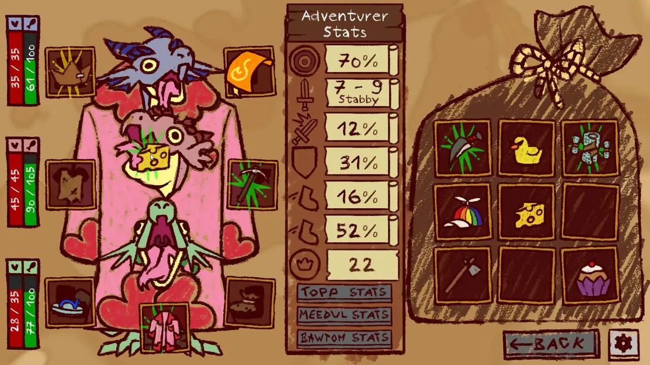 Скриншот игры A Kobold Story: Trenchcoat Adventurer