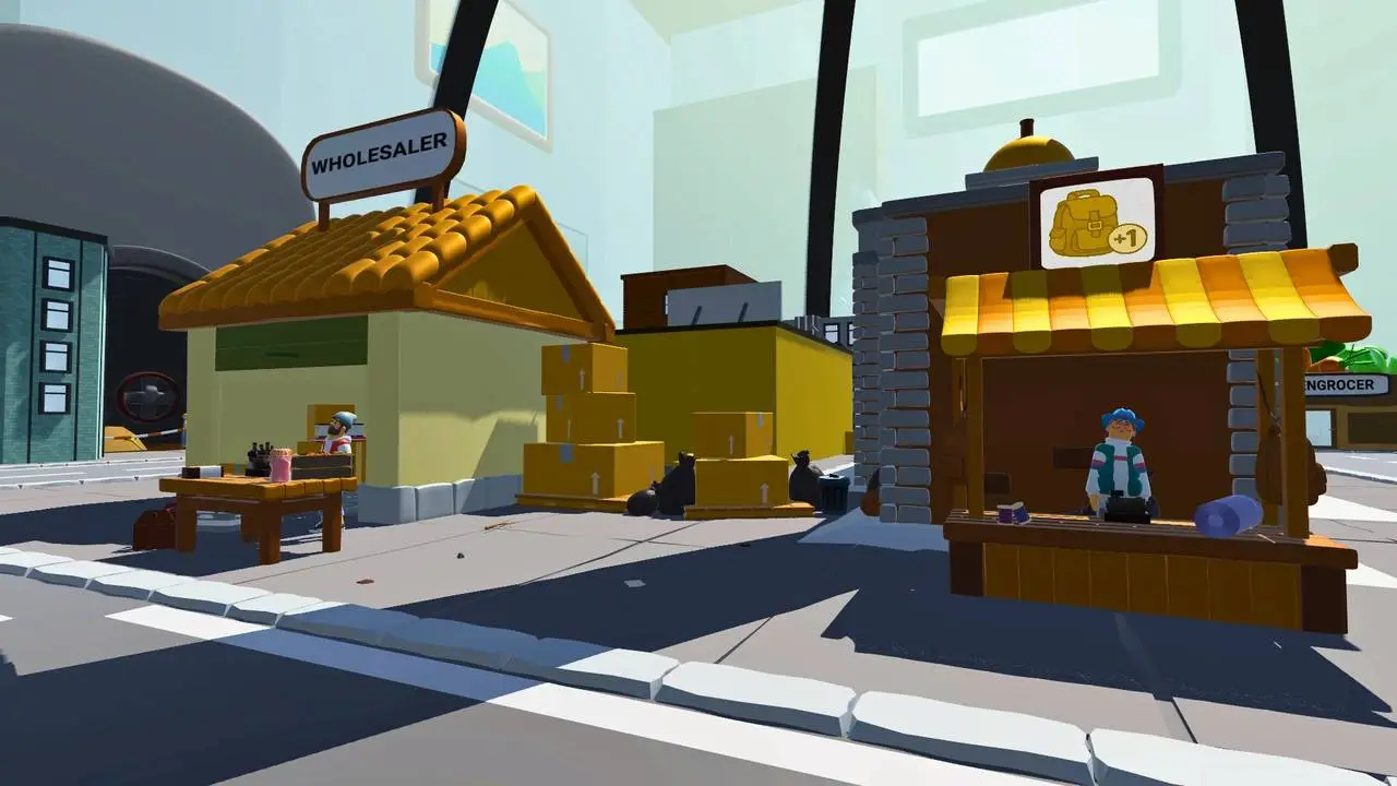 Скриншот игры Tiny Town Market Simulator