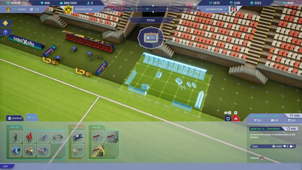 Скриншот игры Copa City