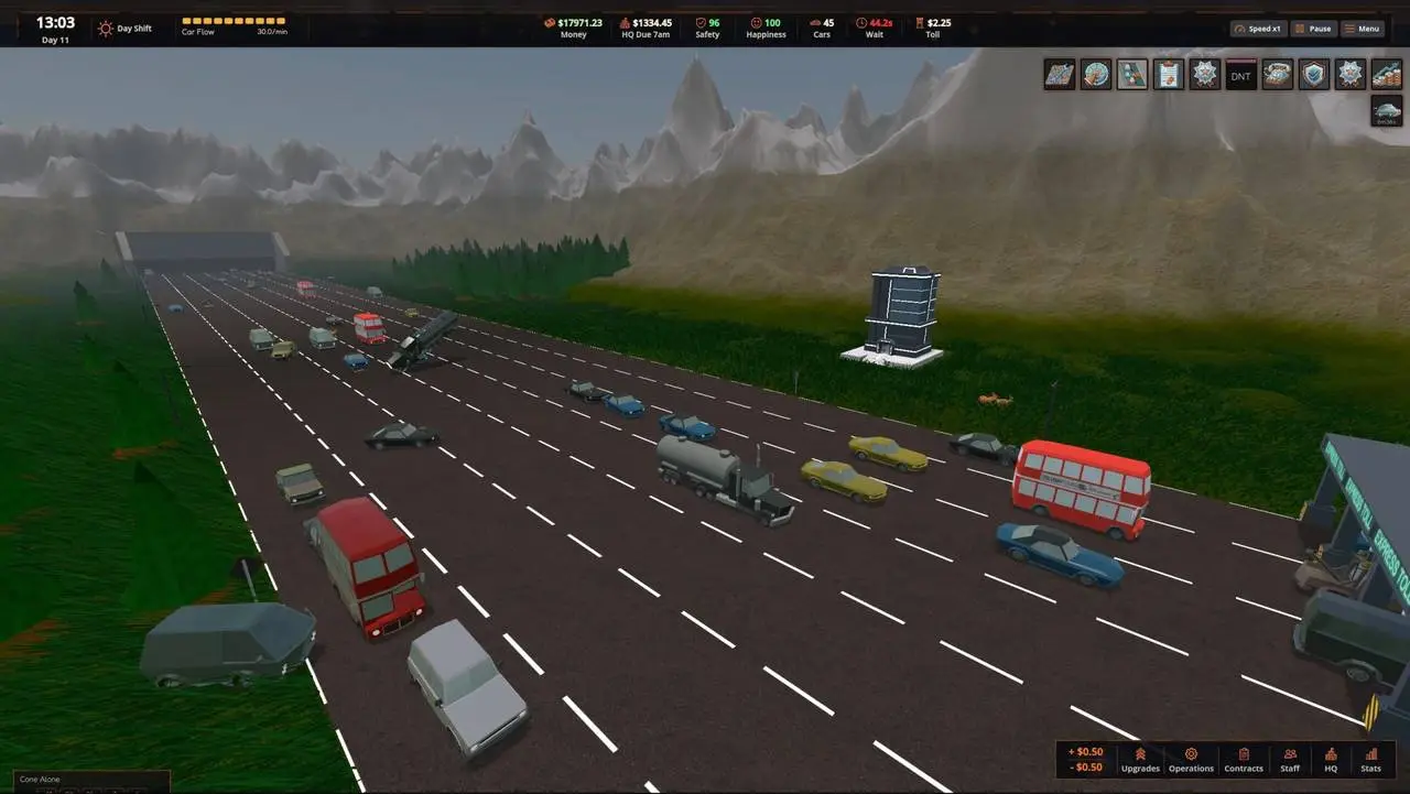 Скриншот игры Tollway Tycoon