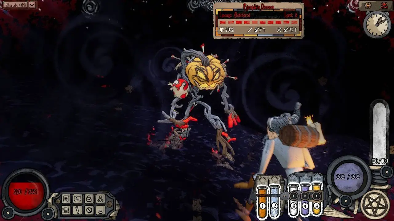 Скриншот игры BattleJuice Alchemist
