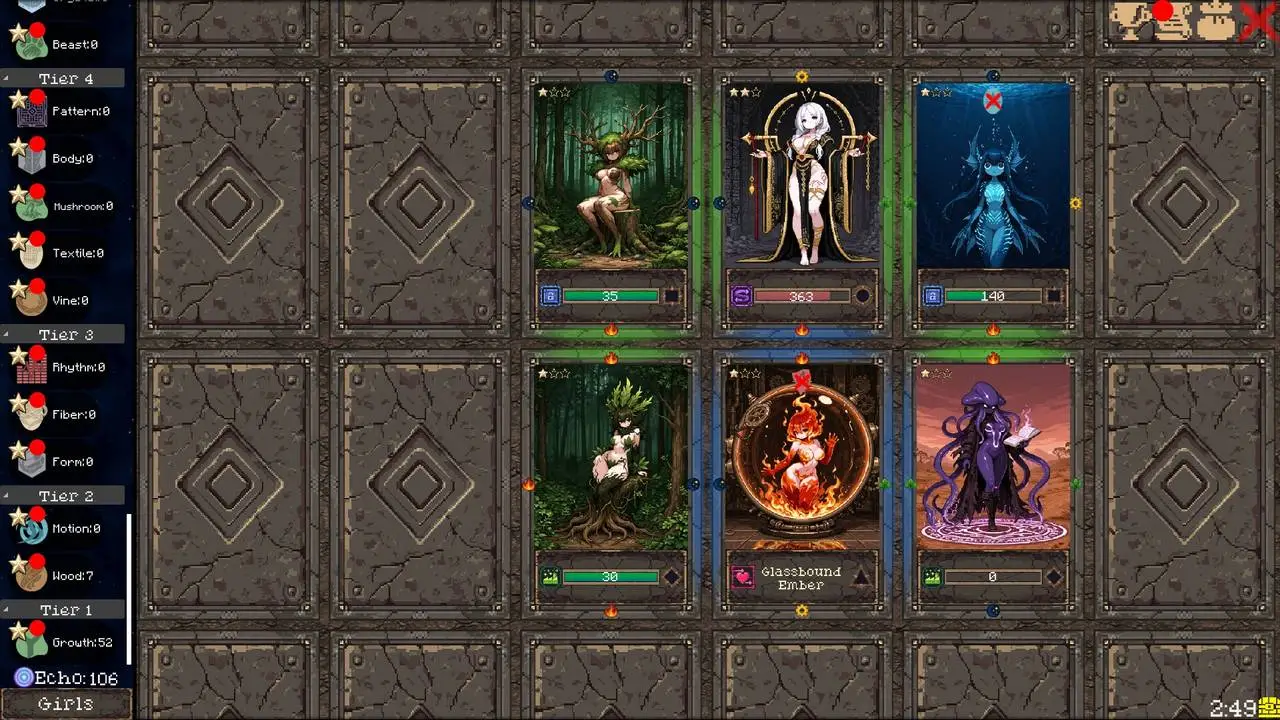 Скриншот игры Monster Girl Factory