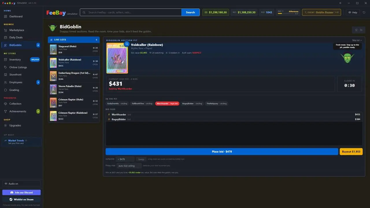 Скриншот игры FeeBay Simulator